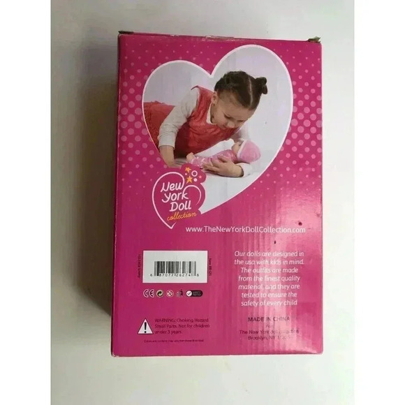 New York Doll Collection 11" soft body African American new open box - Picture 5 of 5